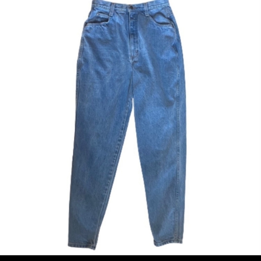 𝅺Vintage Bonjour High Rise 13/14 Mom Jeans 28x29